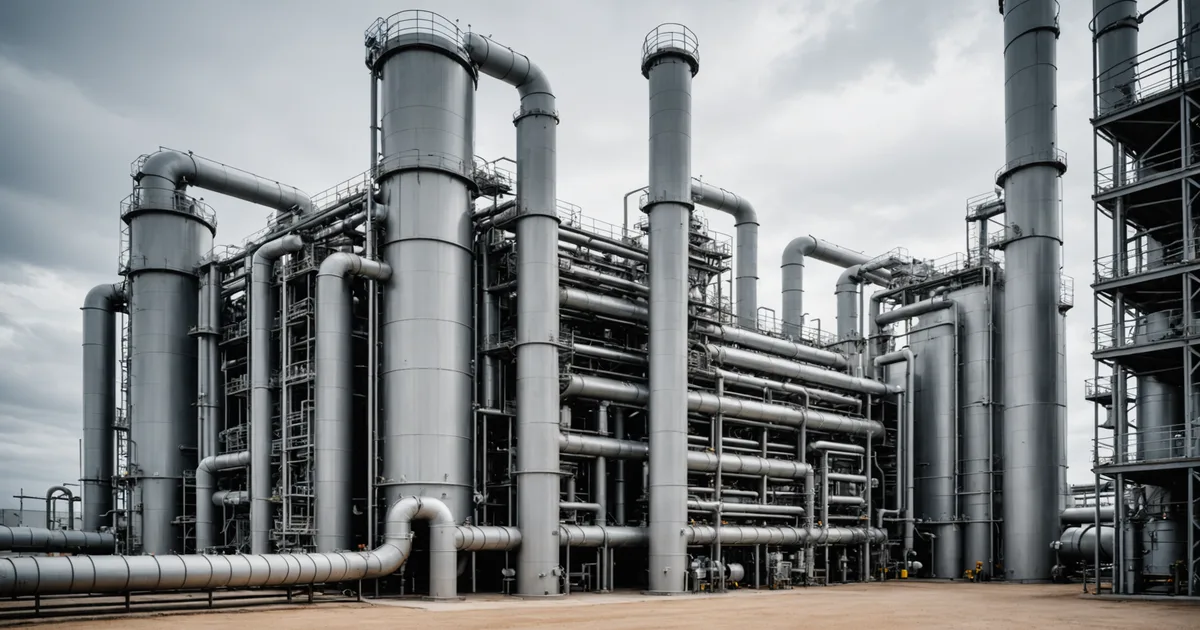 Gas processing plant with amine treating unit — sour gas service environment